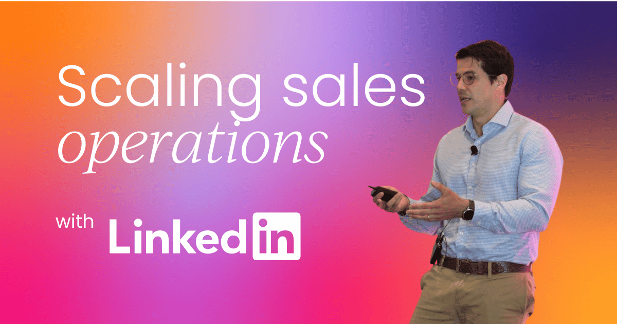 Lessons from LinkedIn: Sales operations at scale