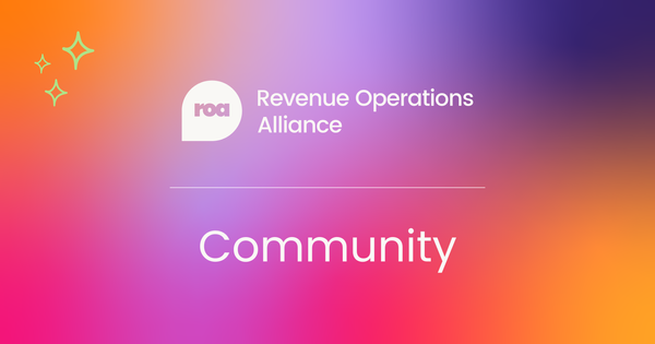 Join the RevOps  Slack community