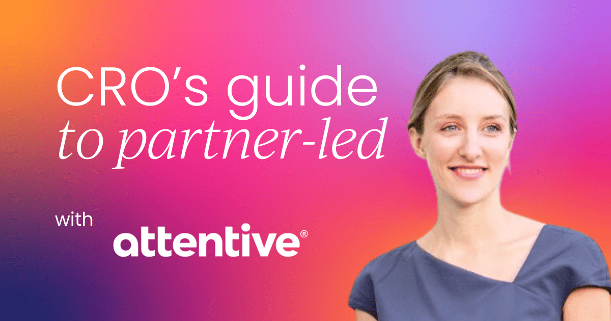 A CRO's guide to partner-led growth