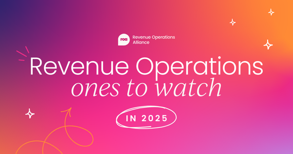 Revenue operations ones to watch in 2025