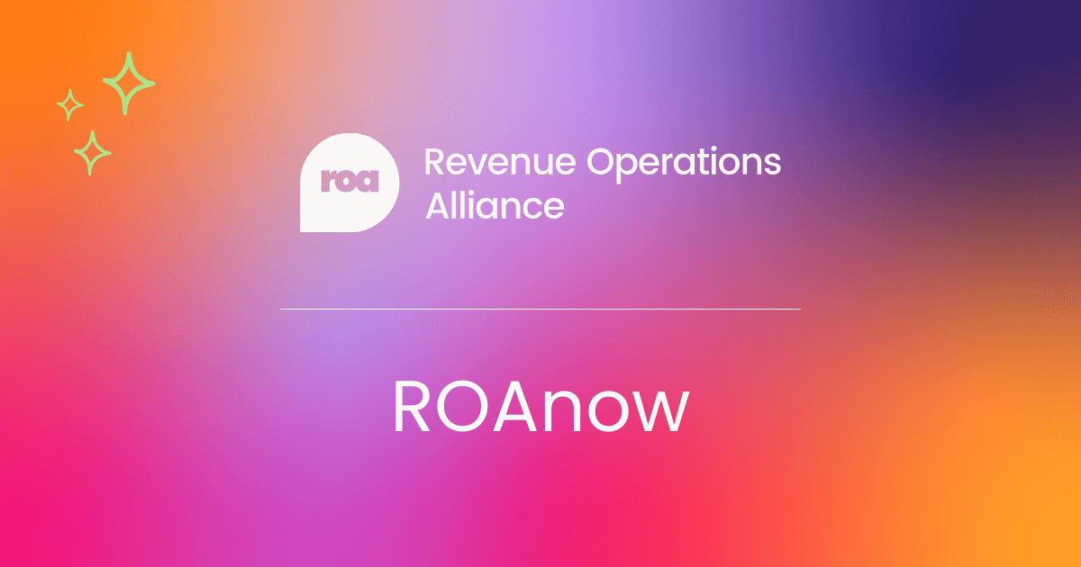 ROAnow - exclusive revenue operations live streams